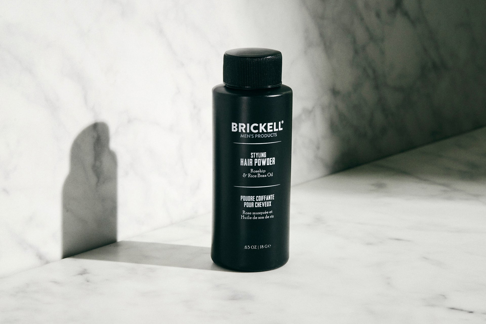 Styling Hair Powder by BRICKELL MEN'S PRODUCTS - Non-toxic, SLOW rated product free from harmful chemicals