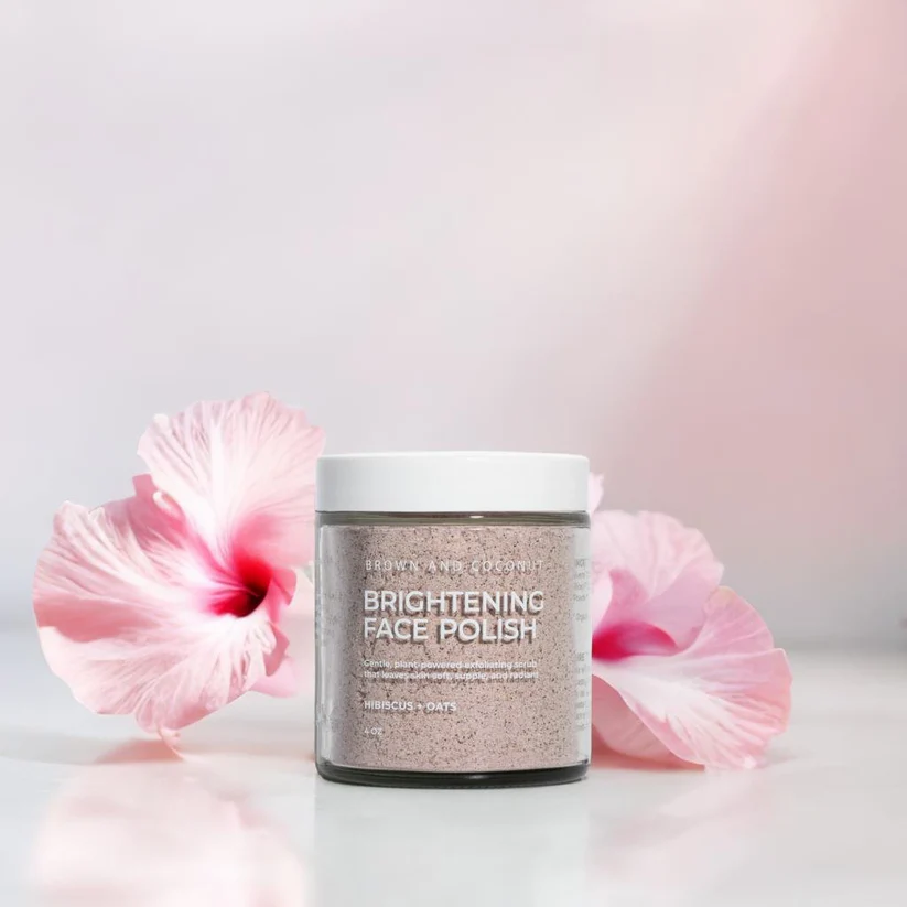 Brightening Face Polish by Brown and Coconut - Non-toxic, GO rated product free from harmful chemicals