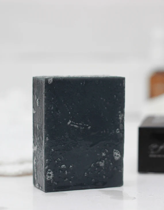 Deep Cleansing Charcoal Soap by Brown and Coconut - Non-toxic, SLOW rated product free from harmful chemicals