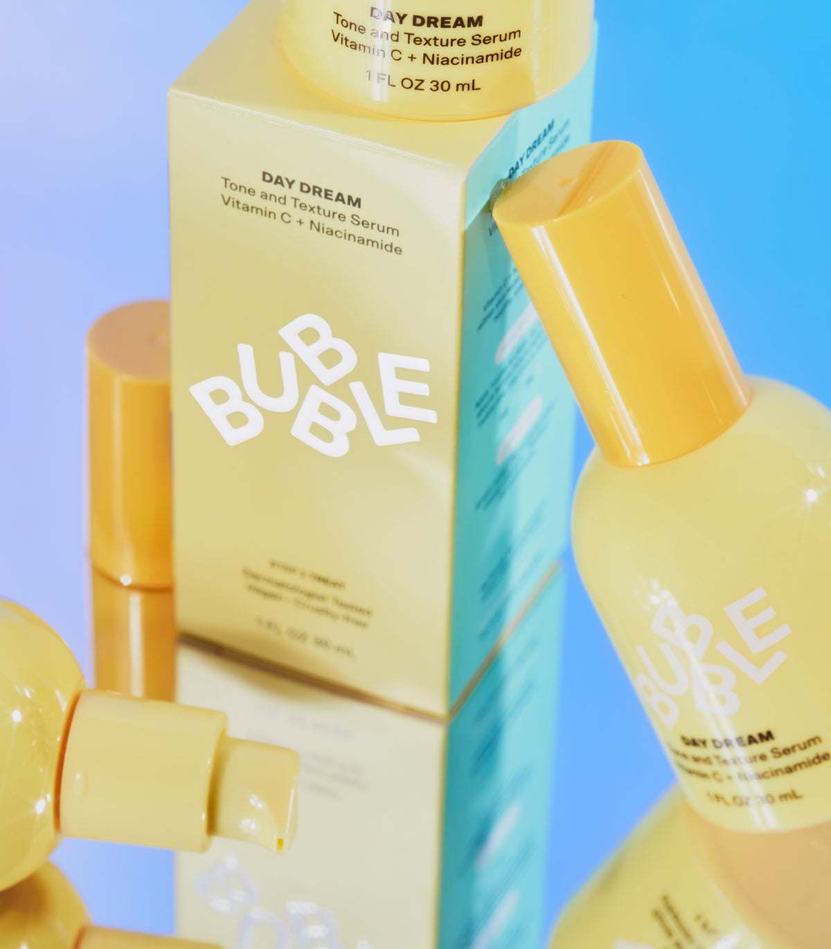 Day Dream Tone and Texture Serum Vitamin C + Niacinamide by BUBBLE - Non-toxic, SLOW rated product free from harmful chemicals