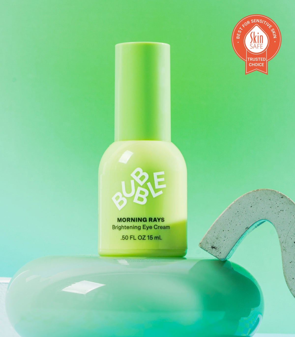 Morning Rays Brightening Eye Cream by BUBBLE - Non-toxic, SLOW rated product free from harmful chemicals