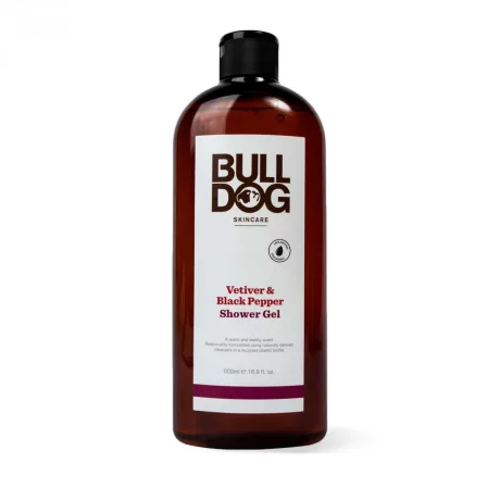 Shower Gel - Vetiver & Black Pepper by Bulldog - Non-toxic, SLOW rated product free from harmful chemicals