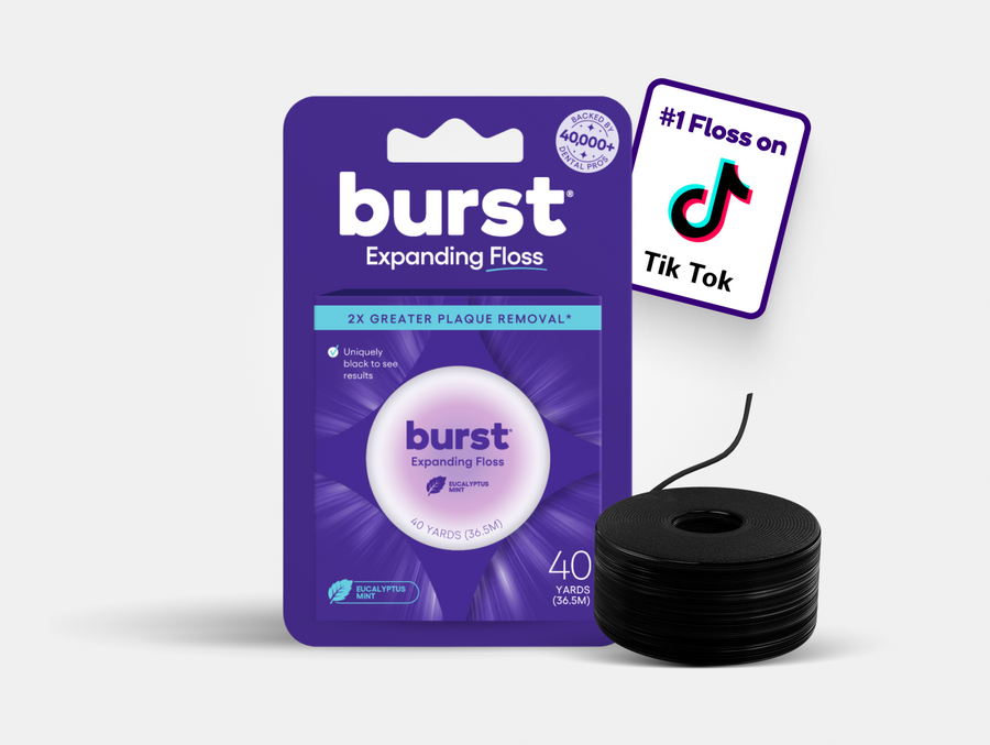 Expanding Floss by burst - Non-toxic, STOP rated product free from harmful chemicals