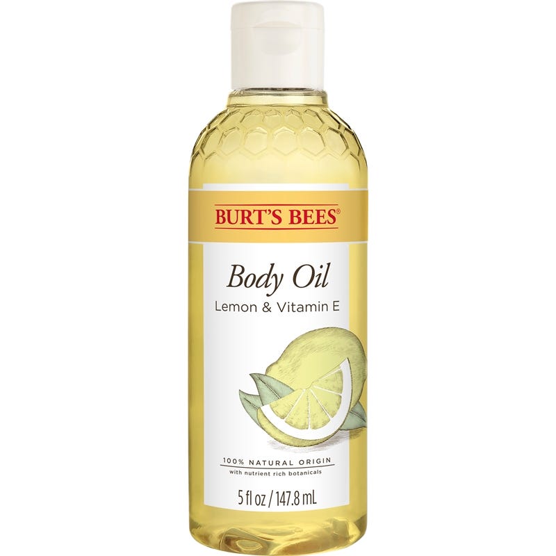 Body Oil with Vitamin E by BURT'S BEES - Non-toxic, SLOW rated product free from harmful chemicals