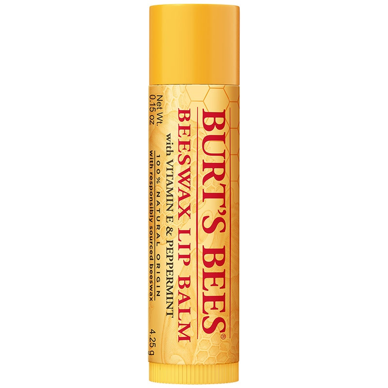 Original Beeswax Lip Balm by Burt's Bees - Non-toxic, SLOW rated product free from harmful chemicals