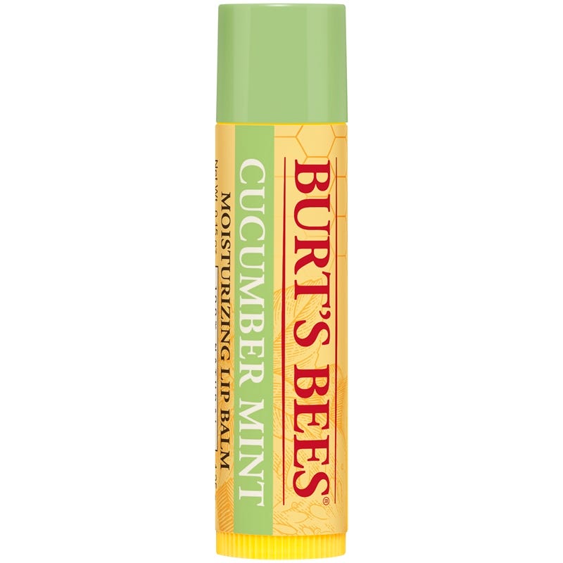 Cucumber Mint Lip Balm by BURT'S BEES - Non-toxic, SLOW rated product free from harmful chemicals