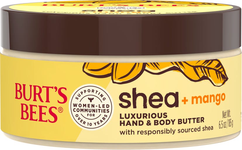 Shea & Mango Body Butter by BURT'S BEES - Non-toxic, SLOW rated product free from harmful chemicals