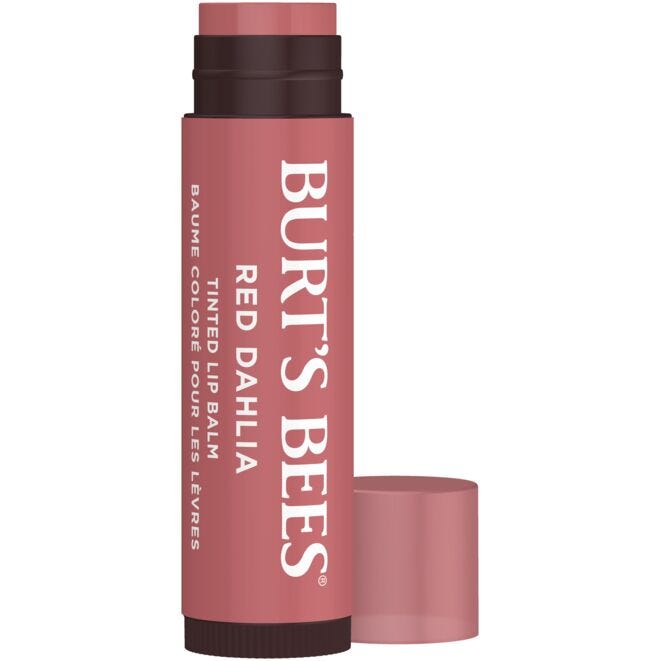 Tinted Lip Balm – Red Dahlia by BURT'S BEES - Non-toxic Lip Balms product rated SLOW by Million Marker, free from BPA, phthalates, and parabens