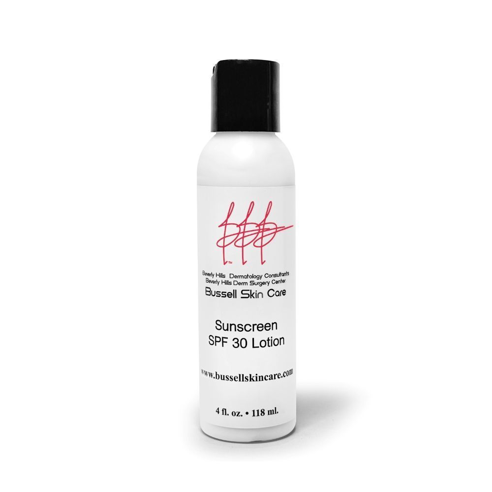 Sunscreen SPF 30 Lotion by Bussell Skin Care - Non-toxic Sunscreens product rated STOP by Million Marker, free from BPA, phthalates, and parabens