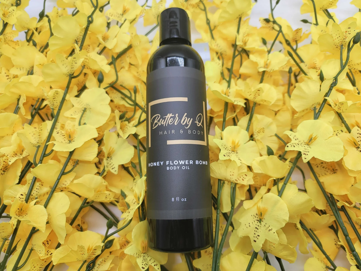 Honey Flower Bomb Body Oil by Butter By Q - Non-toxic, SLOW rated product free from harmful chemicals
