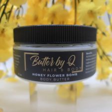 Honey Flower Bomb Hair/Body Butter by Butter By Q - Non-toxic, SLOW rated product free from harmful chemicals