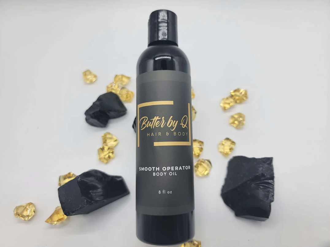 Smooth Operator Body Oil by Butter By Q - Non-toxic Body Oils, Butters + lotions product rated SLOW by Million Marker, free from BPA, phthalates, and parabens