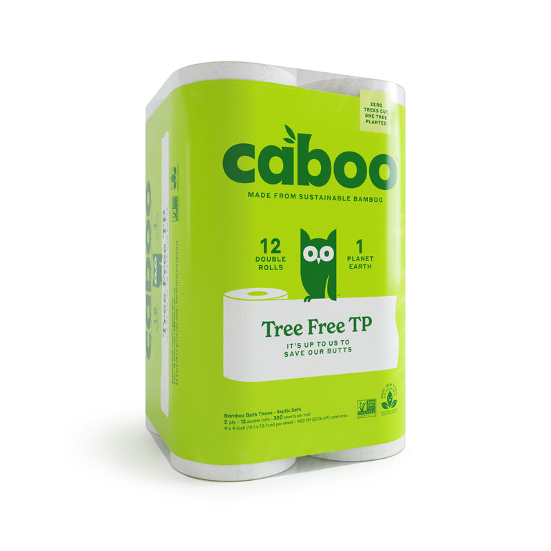 Tree Free TP by Caboo - Non-toxic Paper Products + Alternatives product rated GO by Million Marker, free from BPA, phthalates, and parabens