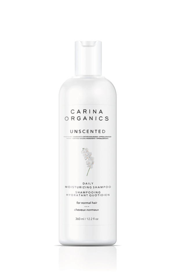 Daily Moisturizing Shampoo – Unscented by Carina Organics - Non-toxic, GO rated product free from harmful chemicals