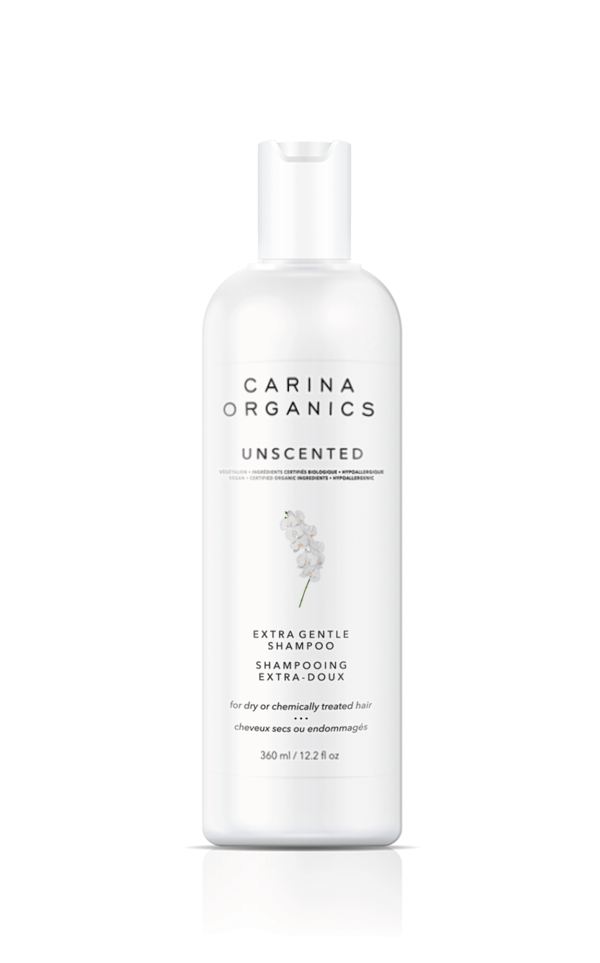 Unscented Extra Gentle Shampoo by Carina Organics - Non-toxic, GO rated product free from harmful chemicals