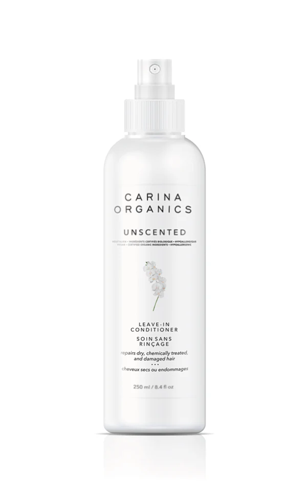 Unscented leave-in conditioner by Carina Organics - Non-toxic, GO rated product free from harmful chemicals