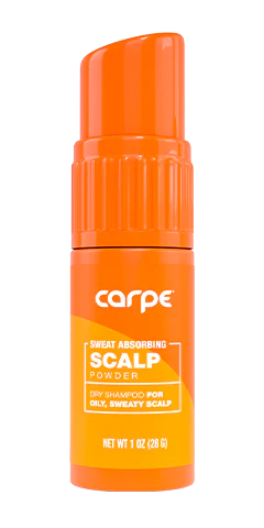 Scalp Powder Sweat Absorbing Dry Shampoo by Carpe - Non-toxic, STOP rated product free from harmful chemicals