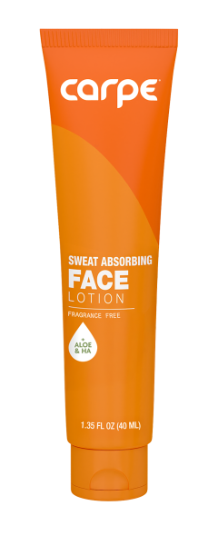 Sweat Absorbing Face Lotion by Carpe - Non-toxic, SLOW rated product free from harmful chemicals