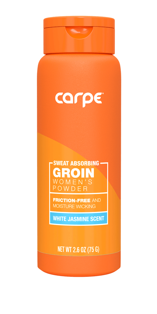Sweat Absorbing Groin Women's Powder by Carpe - Non-toxic, STOP rated product free from harmful chemicals