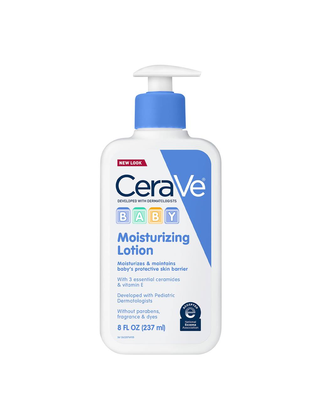 Baby Moisturizing Lotion by CeraVe - Non-toxic, SLOW rated product free from harmful chemicals