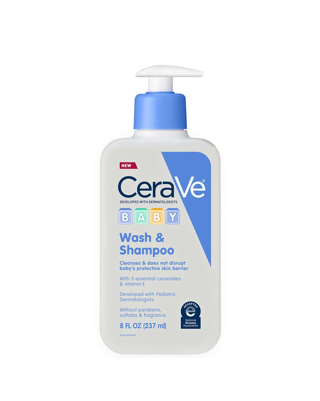 Baby Wash & Shampoo by CeraVe - Non-toxic, GO rated product free from harmful chemicals