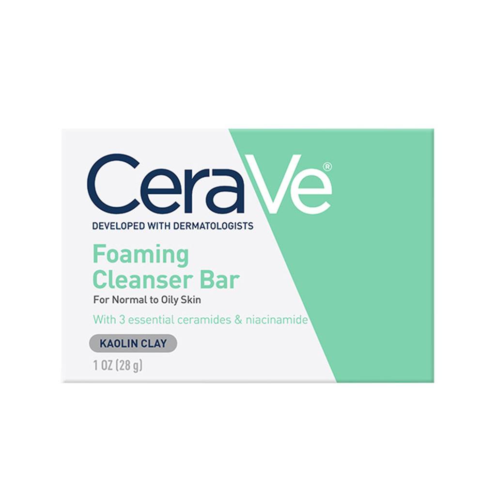 Foaming Cleanser Bar by CeraVe - Non-toxic Soaps + Body Washes product rated STOP by Million Marker, free from BPA, phthalates, and parabens