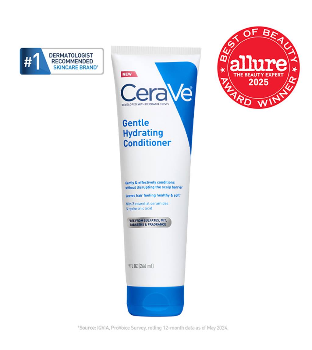Gentle Hydrating Conditioner by CeraVe - Non-toxic, STOP rated product free from harmful chemicals