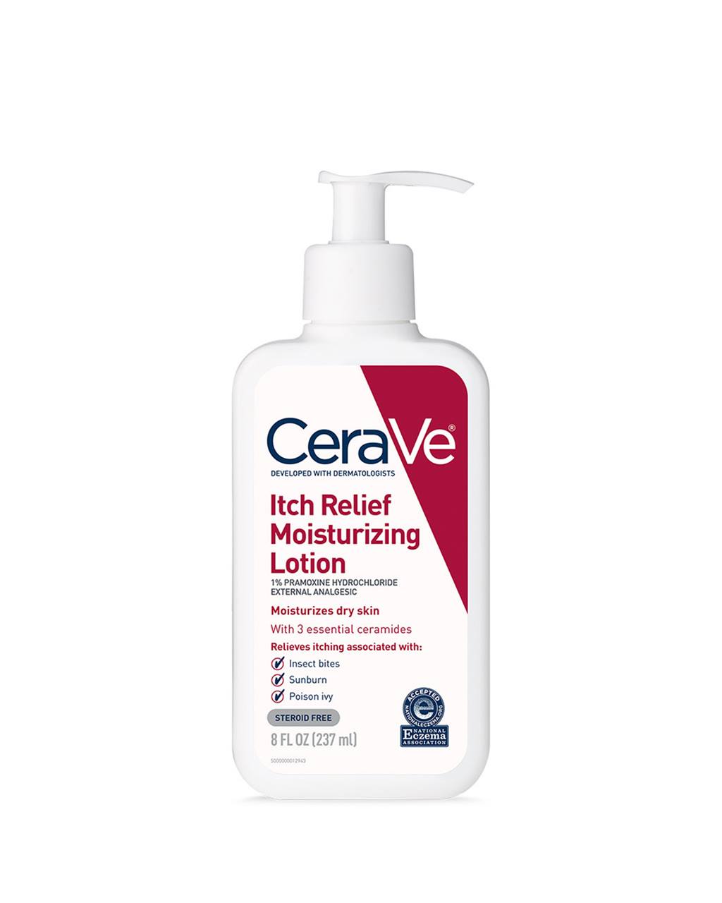 Itch Relief Moisturizing Lotion by CeraVe - Non-toxic Body Oils, Butters + Lotions product rated STOP by Million Marker, free from BPA, phthalates, and parabens