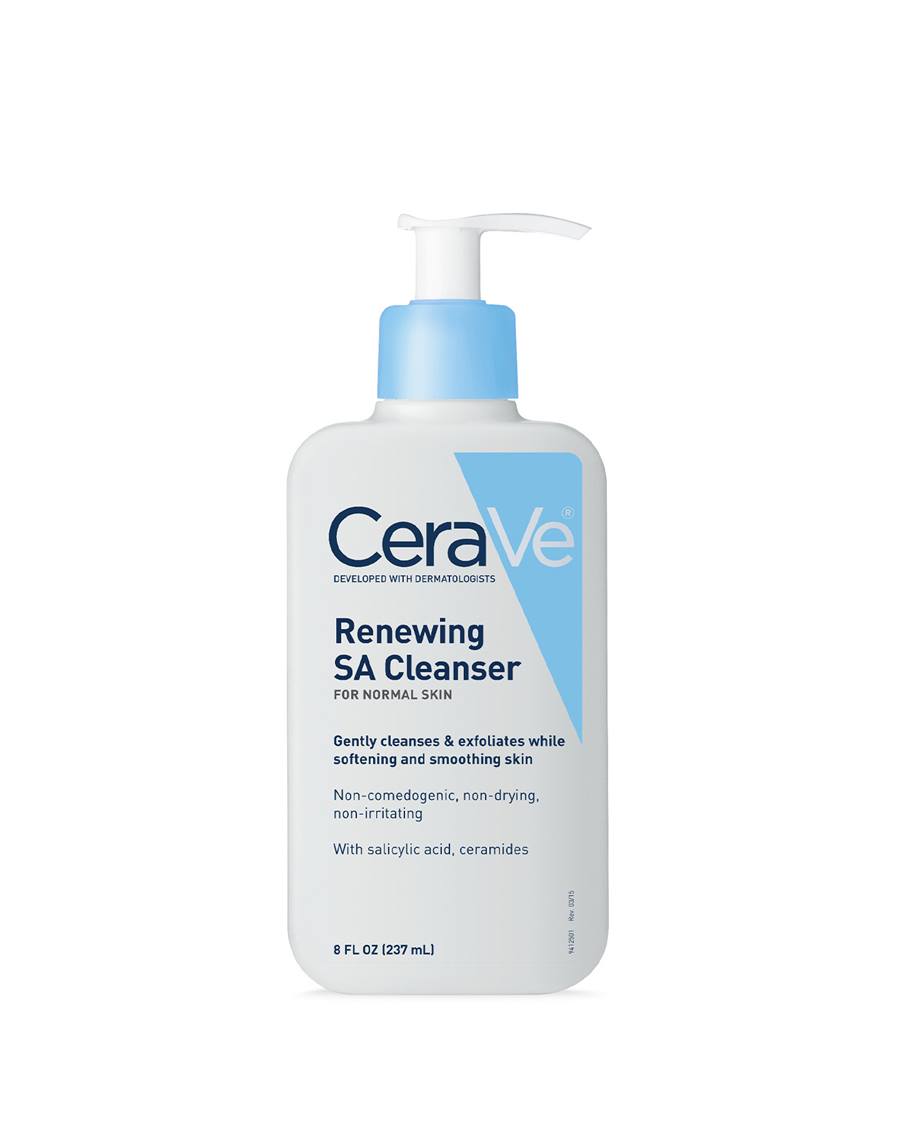 Renewing SA Cleanser by Cerave - Non-toxic Facial Care product rated STOP by Million Marker, free from BPA, phthalates, and parabens