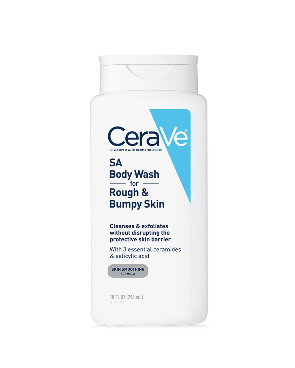 SA Body Wash For Rough & Bumpy Skin by CeraVe - Non-toxic Soaps + Body Washes product rated STOP by Million Marker, free from BPA, phthalates, and parabens