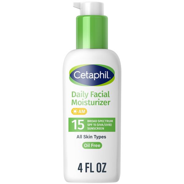 Daily Facial Moisturizer SPF 15 by Cetaphil - Non-toxic, STOP rated product free from harmful chemicals