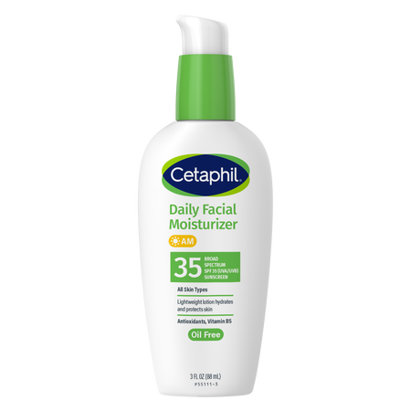 Daily Facial Moisturizer SPF 35 by Cetaphil - Non-toxic, STOP rated product free from harmful chemicals