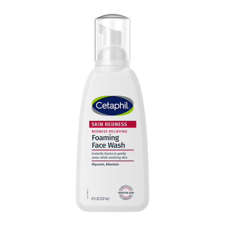 Redness Relieving Foaming Face Wash by Cetaphil - Non-toxic, STOP rated product free from harmful chemicals