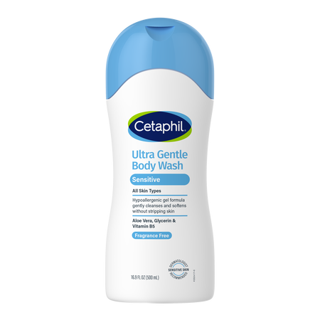 Ultra Gentle Sensitive Body Wash – Fragrance Free by Cetaphil - Non-toxic Soaps + Body Washes product rated STOP by Million Marker, free from BPA, phthalates, and parabens