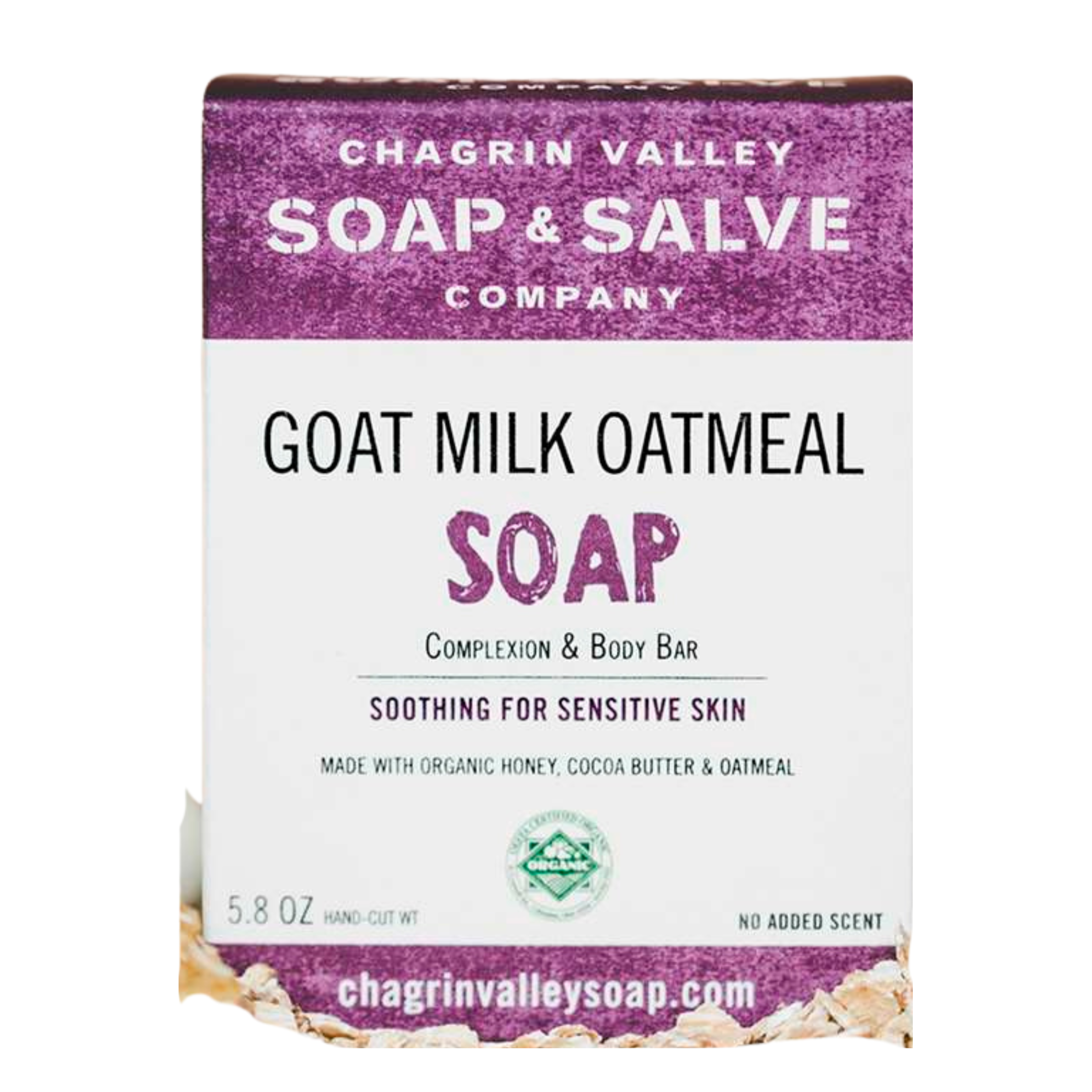 Natural Soap: Goat Milk Oatmeal by Chagrin Valley Soap and Salve Company - Non-toxic, GO rated product free from harmful chemicals