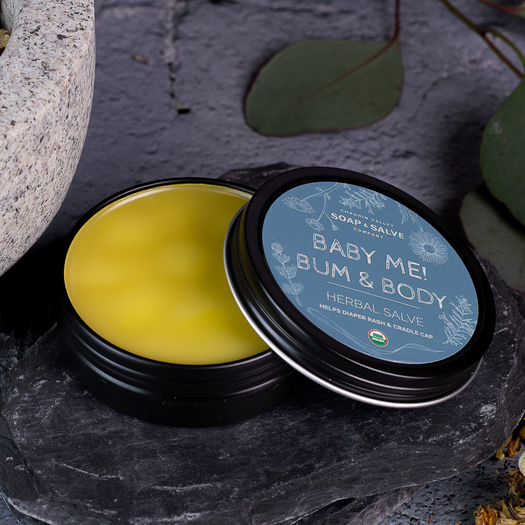 Baby Me! Baby Bum & Body Salve by Chagrin Valley Soap & Salve - Non-toxic, GO rated product free from harmful chemicals
