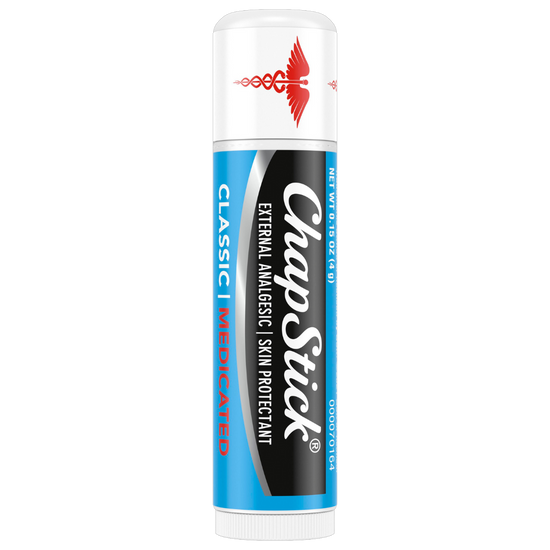 Lip Balm - Classic Medicated by ChapStick - Non-toxic, STOP rated product free from harmful chemicals