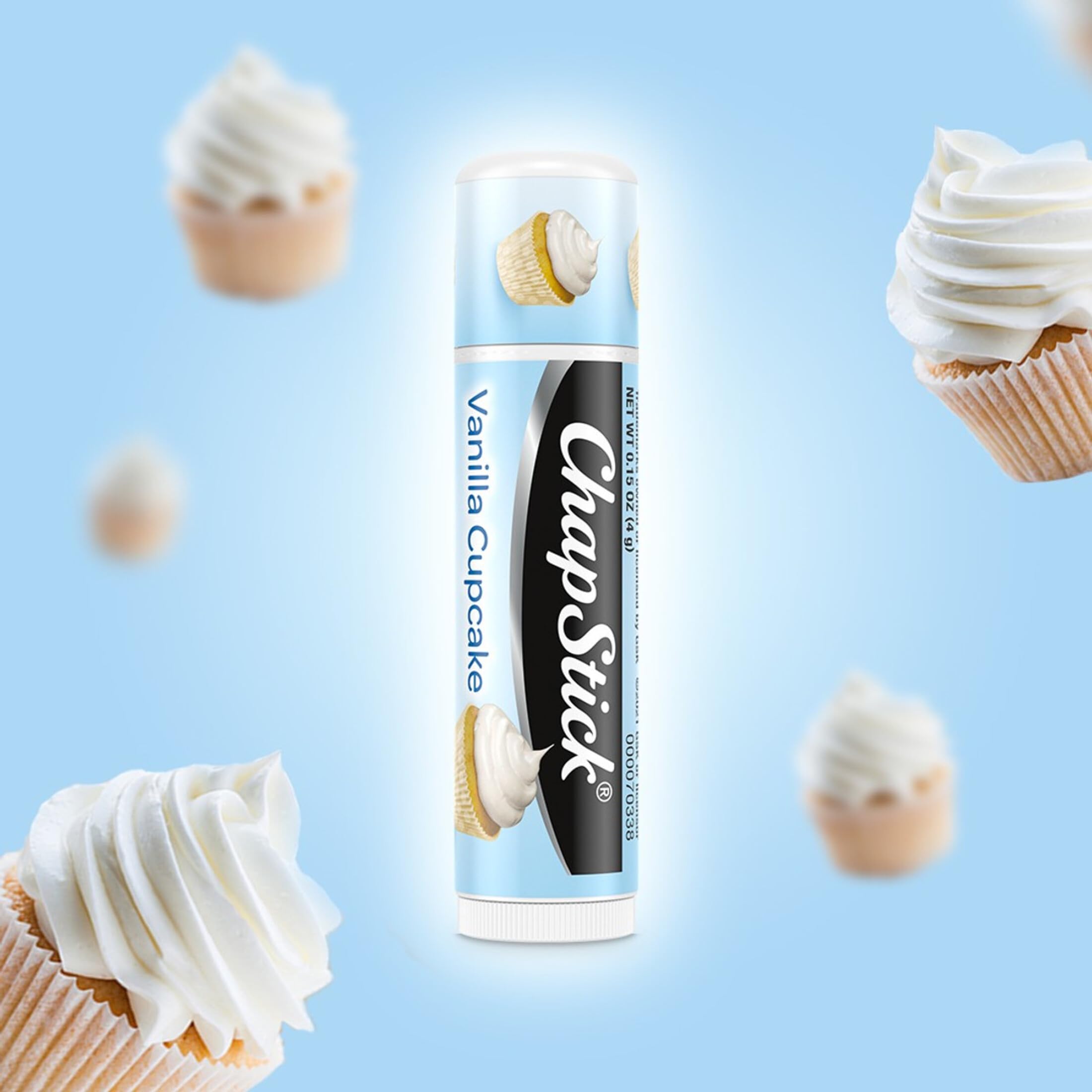 Lip Balm - Vanilla Cupcake by ChapStick - Non-toxic, STOP rated product free from harmful chemicals