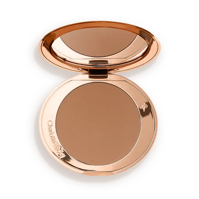 Refillable Airbrush Matte Bronzer by Charlotte Tilbury - Non-toxic, STOP rated product free from harmful chemicals