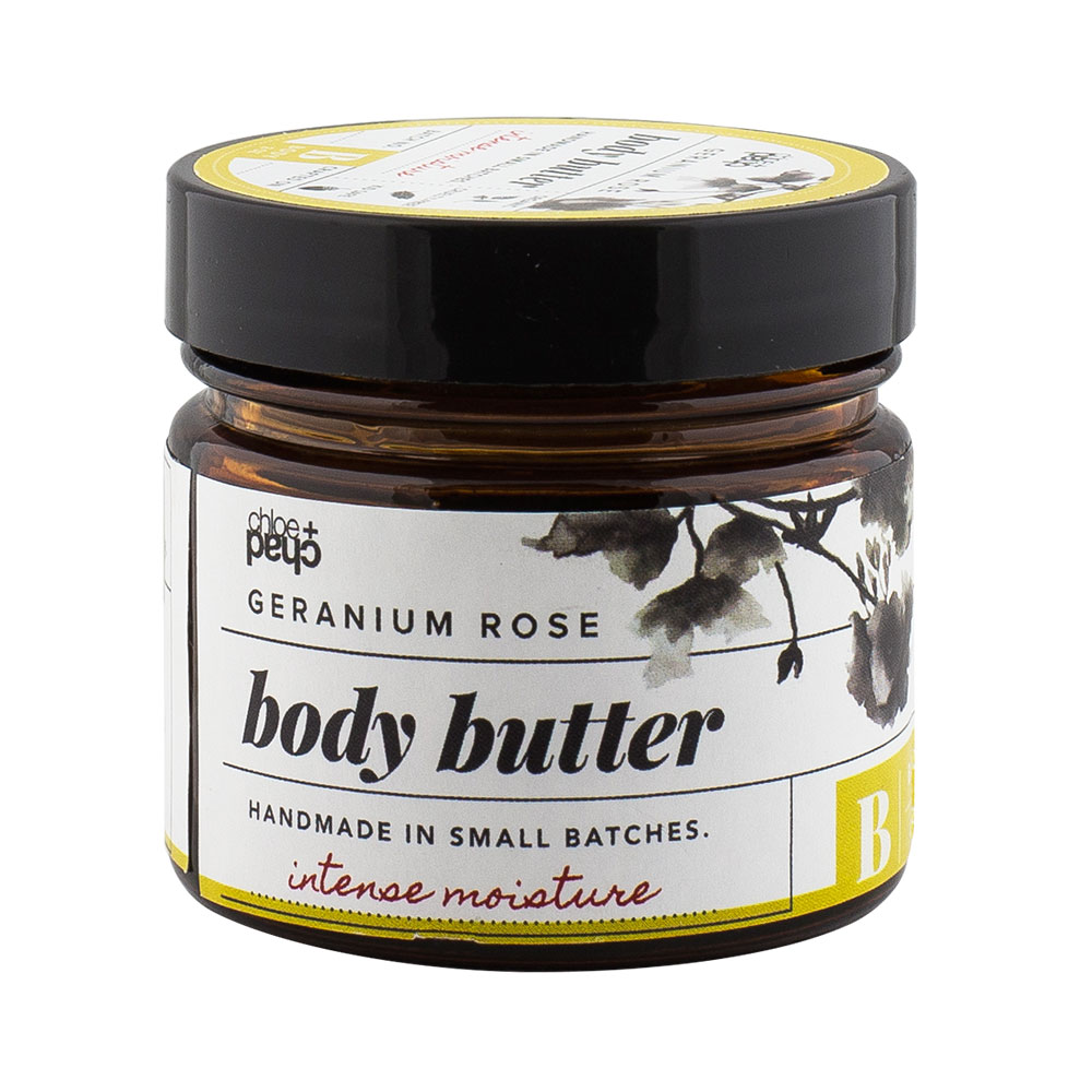 Geranium Body Butter by Chloe + Chad - Non-toxic, SLOW rated product free from harmful chemicals