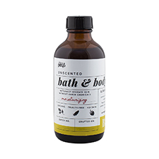 Unscented Bath Oil by Chloe + Chad - Non-toxic, GO rated product free from harmful chemicals