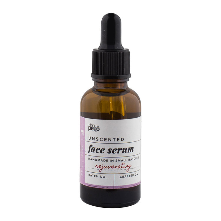 Unscented Face Serum by Chloe + Chad - Non-toxic Facial Care product rated SLOW by Million Marker, free from BPA, phthalates, and parabens