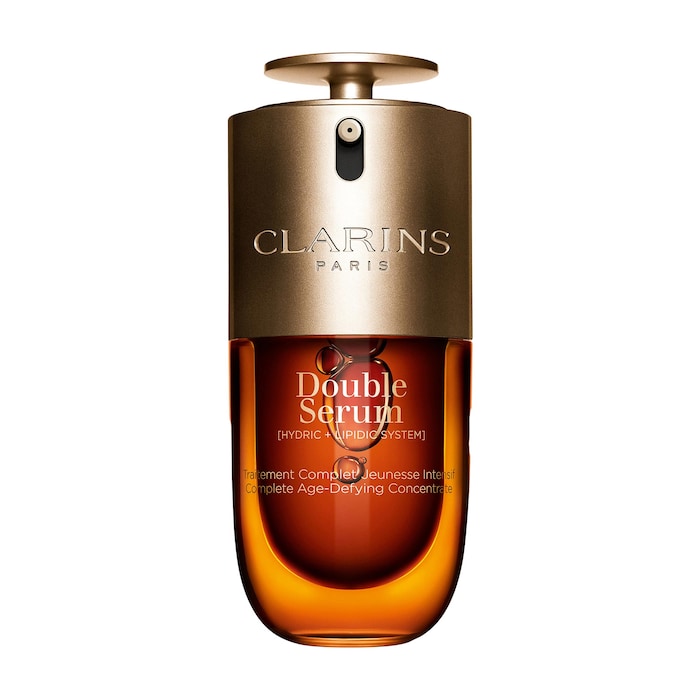 Double Serum by CLARINS PARIS - Non-toxic Facial Care product rated STOP by Million Marker, free from BPA, phthalates, and parabens