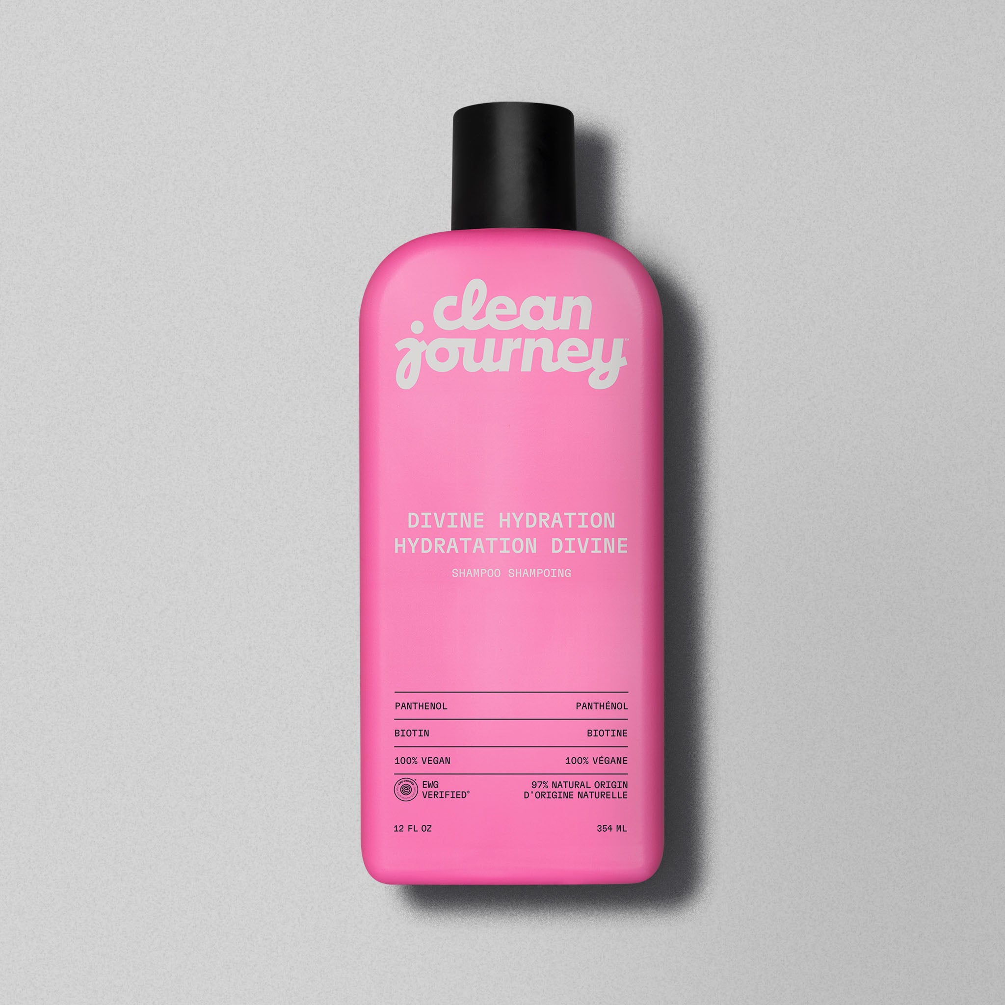 Divine Hydration Shampoo by Clean Journey - Non-toxic, STOP rated product free from harmful chemicals