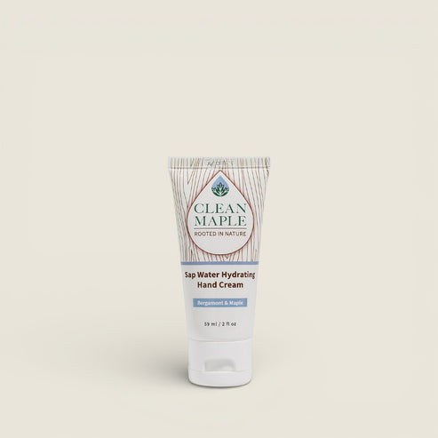Sap Water Hydrating Hand Cream by CLEAN MAPLE - Non-toxic, STOP rated product free from harmful chemicals