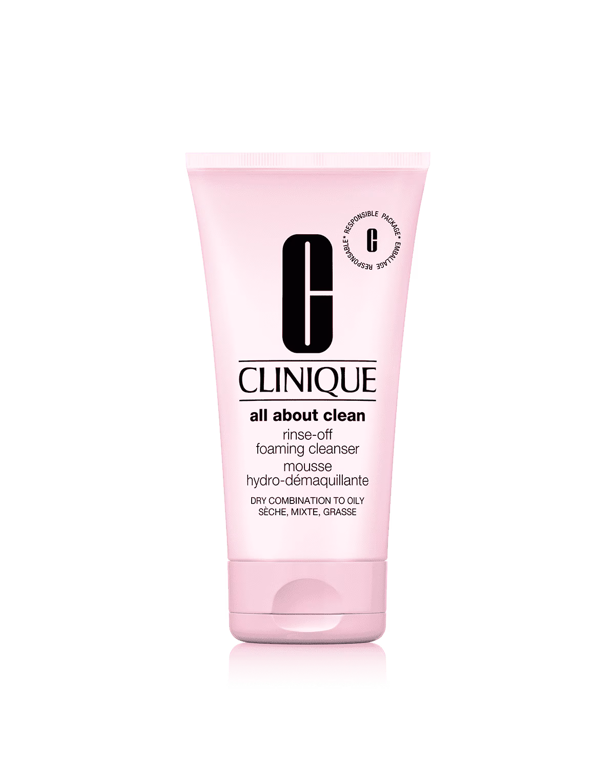 All About Clean Rinse Off Foaming Cleanser by CLINIQUE - Non-toxic Facial Care product rated SLOW by Million Marker, free from BPA, phthalates, and parabens
