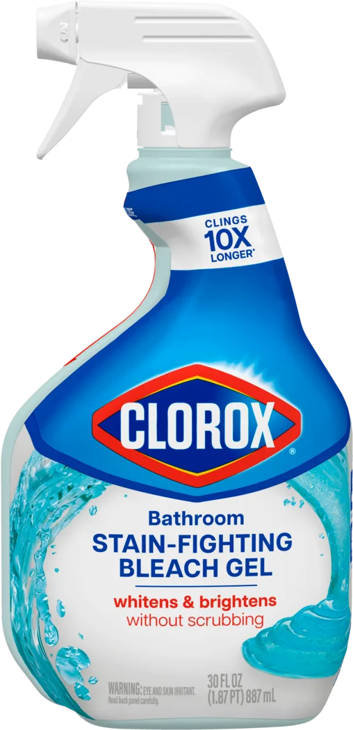 Bathroom Stain-Fighting Bleach Gel by CLOROX - Non-toxic Household Cleaning Products product rated STOP by Million Marker, free from BPA, phthalates, and parabens