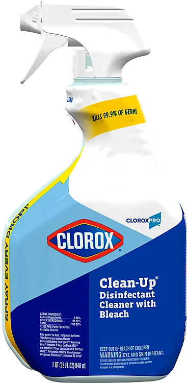 Clean-Up Disinfecting Cleaner With Bleach by CLOROX - Non-toxic Household Cleaning Products product rated STOP by Million Marker, free from BPA, phthalates, and parabens