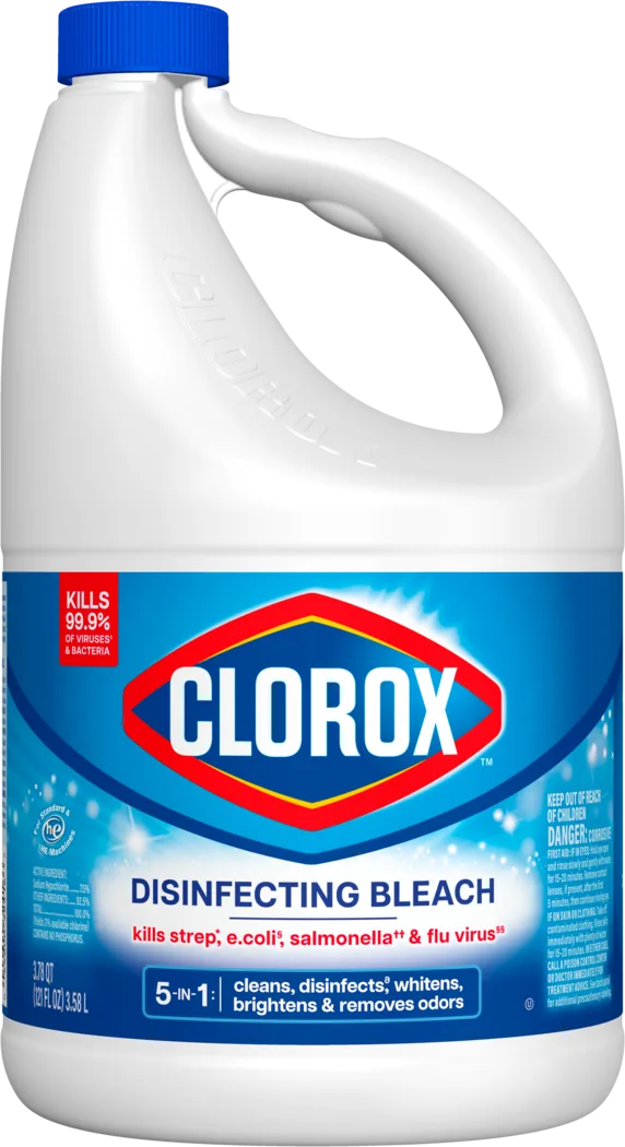 Disinfecting Bleach - Unscented by CLOROX - Non-toxic Household Cleaning Products product rated SLOW by Million Marker, free from BPA, phthalates, and parabens