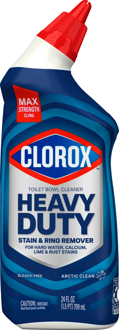 Heavy Duty Toilet Bowl Cleaner by CLOROX - Non-toxic, STOP rated product free from harmful chemicals
